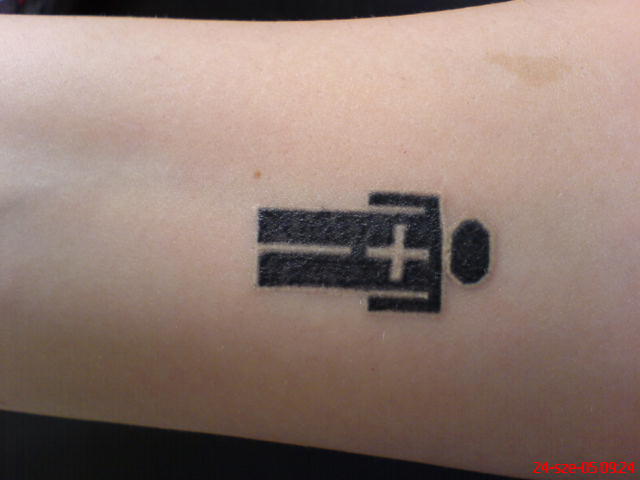 Nori's Drugzone tattoo 3